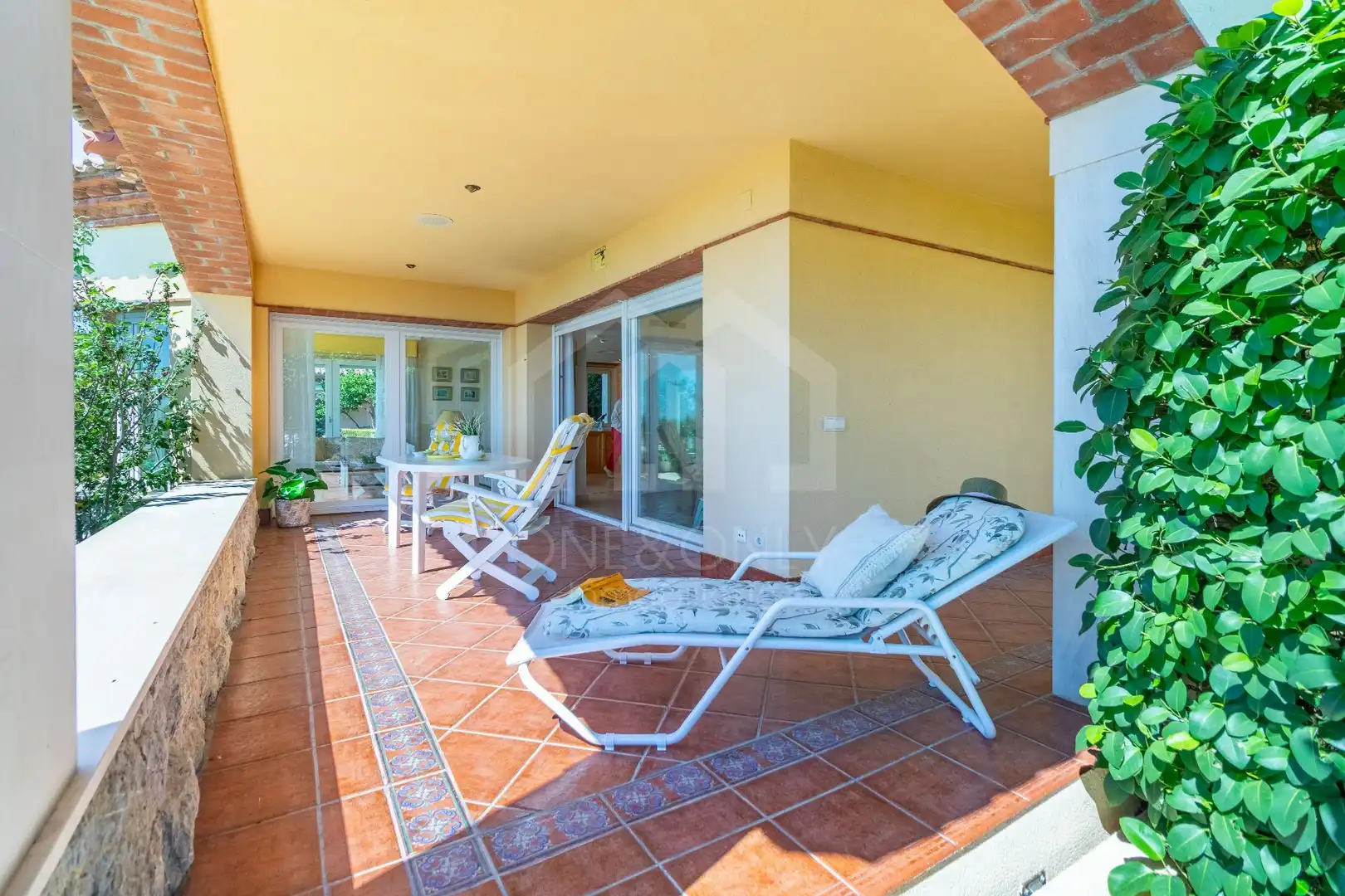 Terraza de Casa o chalet de alquiler en Mont-roig del Camp con Aire acondicionado, Calefacción y Jardín privado