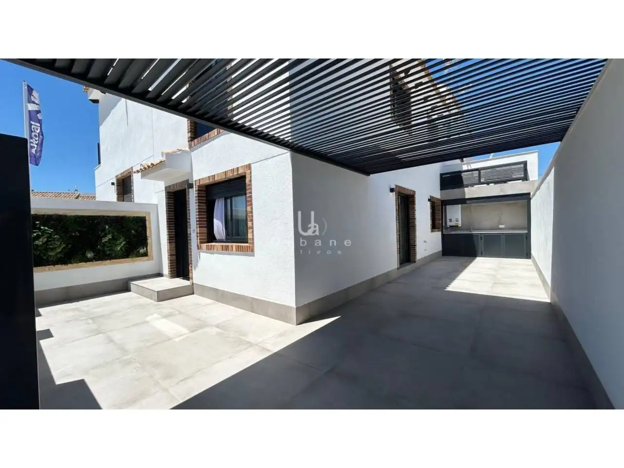 Jardín de Casa adosada en venta en Pilar de la Horadada con Aire acondicionado, Calefacción y Jardín privado