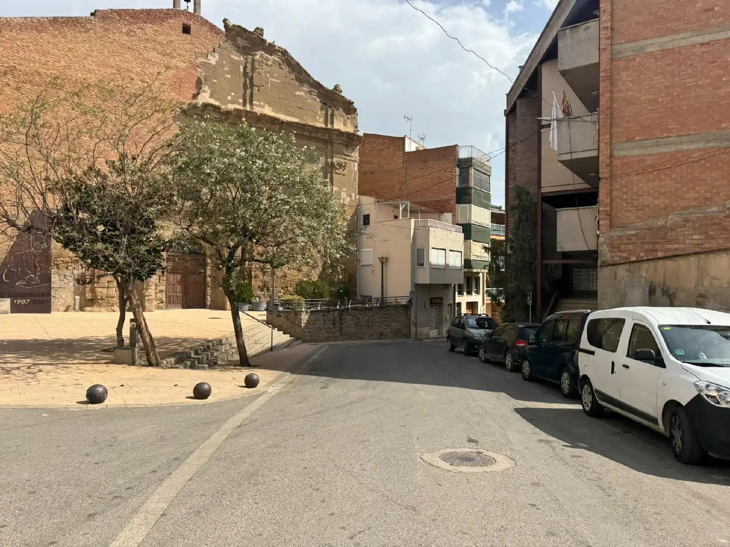 Vista exterior de Local en venta en Alguaire