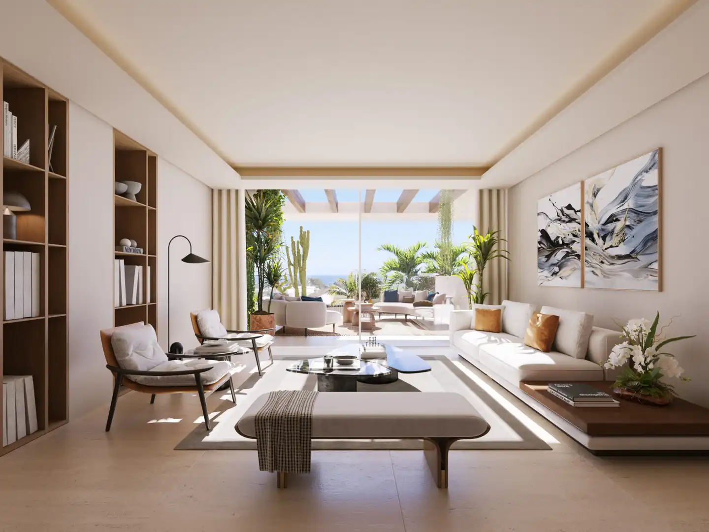 Apartament amb piscina en venda a Milla de Oro, imagen 2