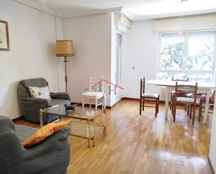 Living room of Flat to rent in León Capital   with Heating, Parquet flooring and Terrace