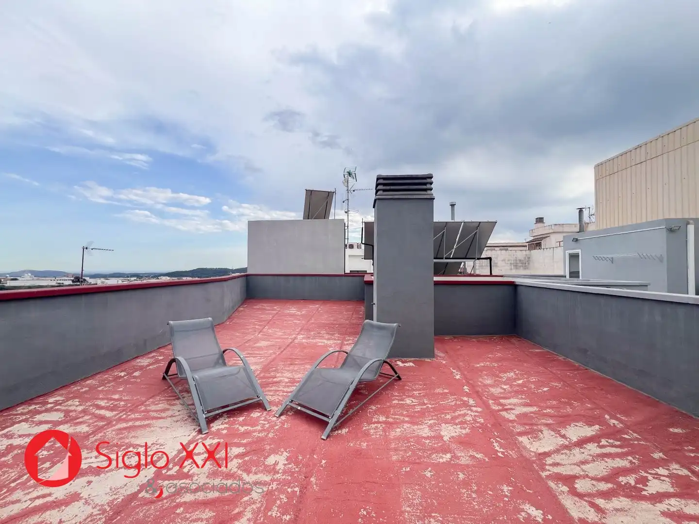 Terraza de Ático en venta en L'Alcora con Aire acondicionado, Calefacción y Terraza