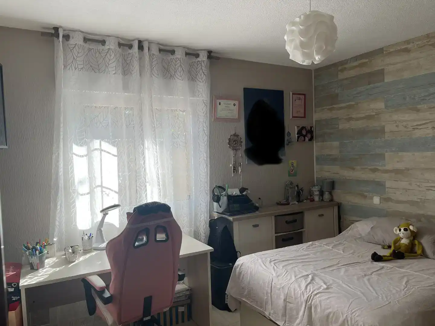 Dormitori de Casa adosada en venda en Guadarrama amb Piscina