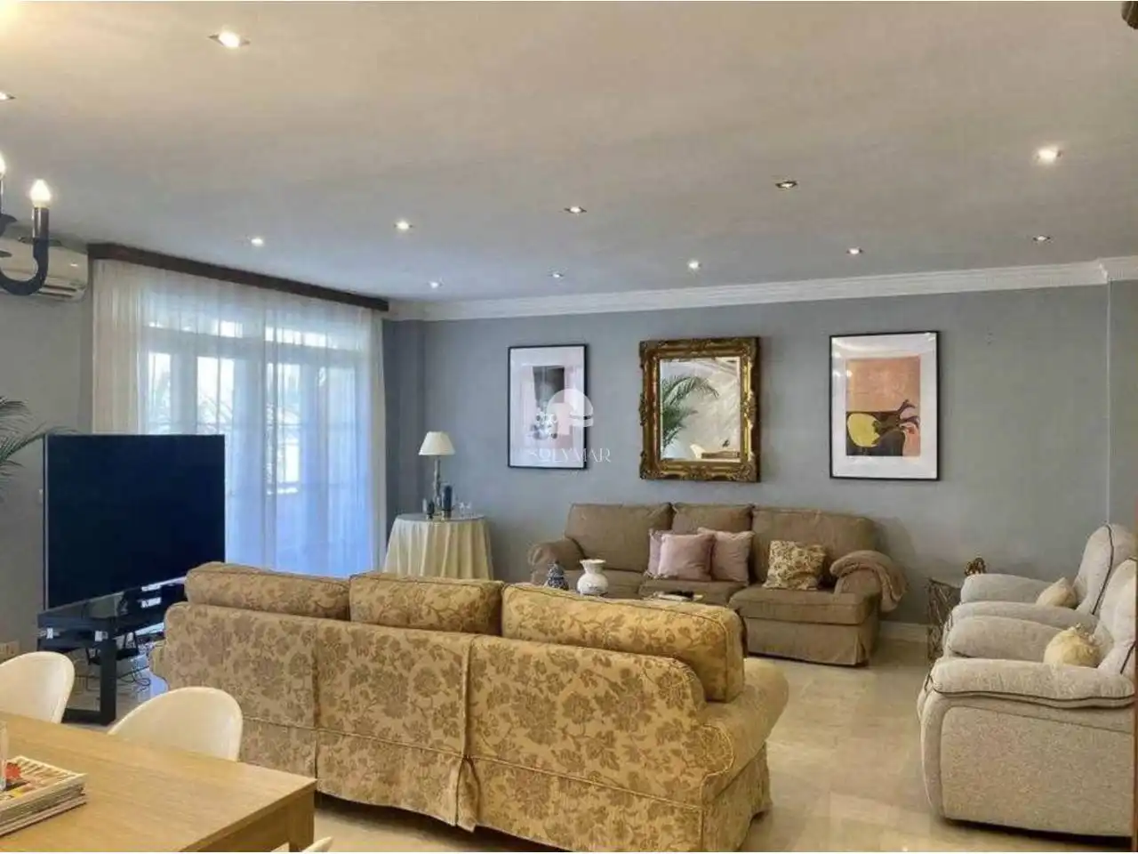 Living room of Flat for rent in Vélez-Málaga  with Air Conditioner and Terrace