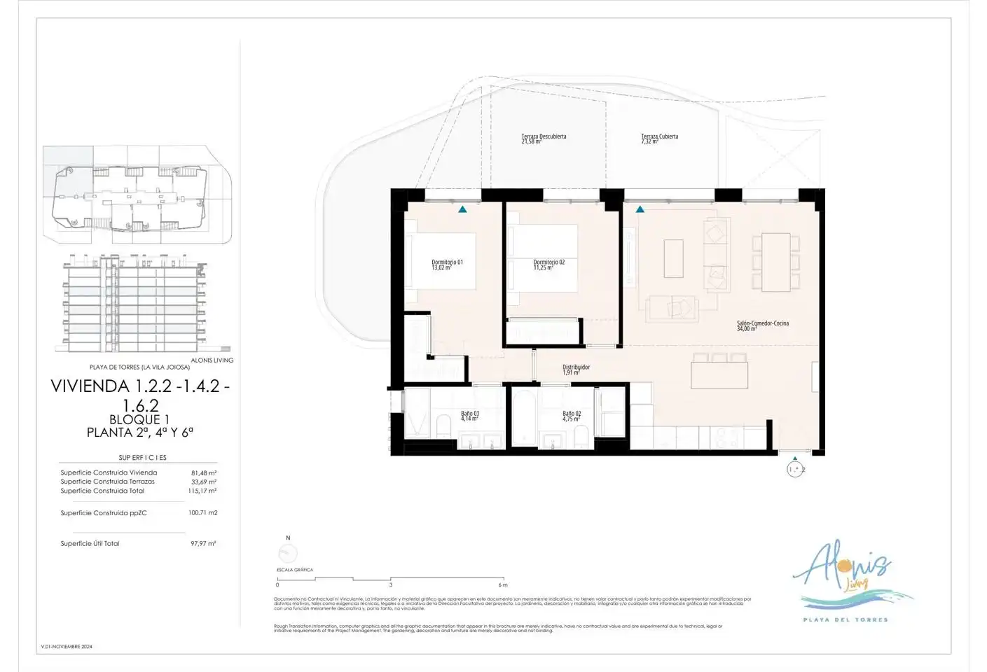 Piso con piscina en venta en Edeta, imagen 7