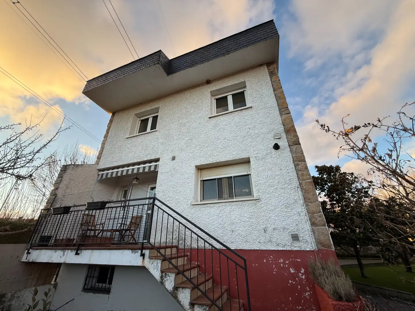 Vista exterior de Casa o chalet en venta en Galapagar con Calefacción, Jardín privado y Terraza