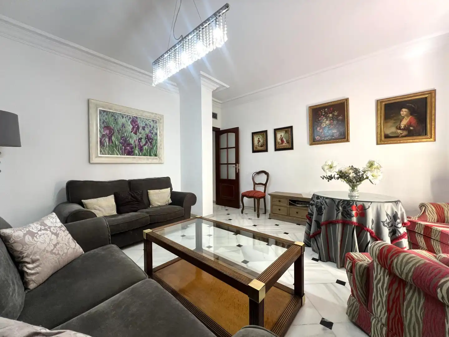Wohnzimmer von Wohnung zur Miete in Córdoba
