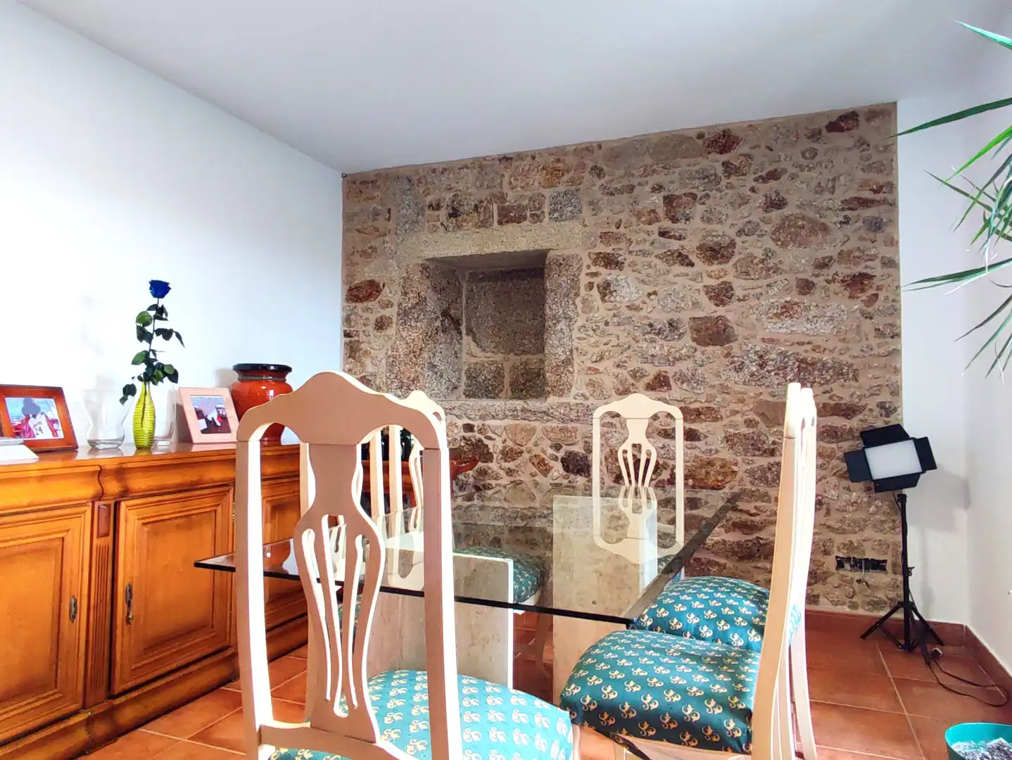 Menjador de Casa o xalet en venda en Arteixo amb Calefacció, Jardí privat i Parquet