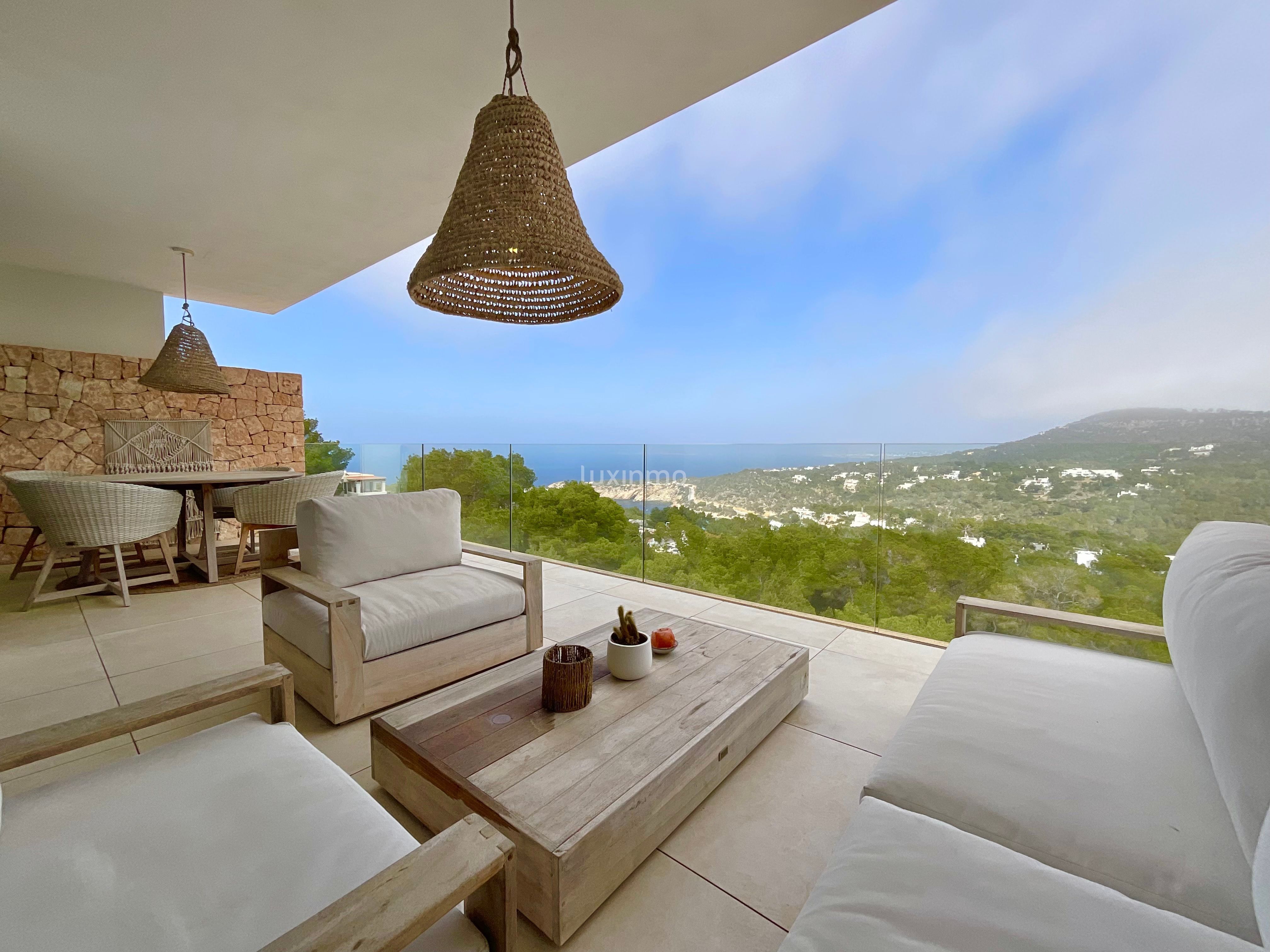 Terrace of Flat for sale in Sant Josep de sa Talaia  with Air Conditioner, Private garden and Terrace