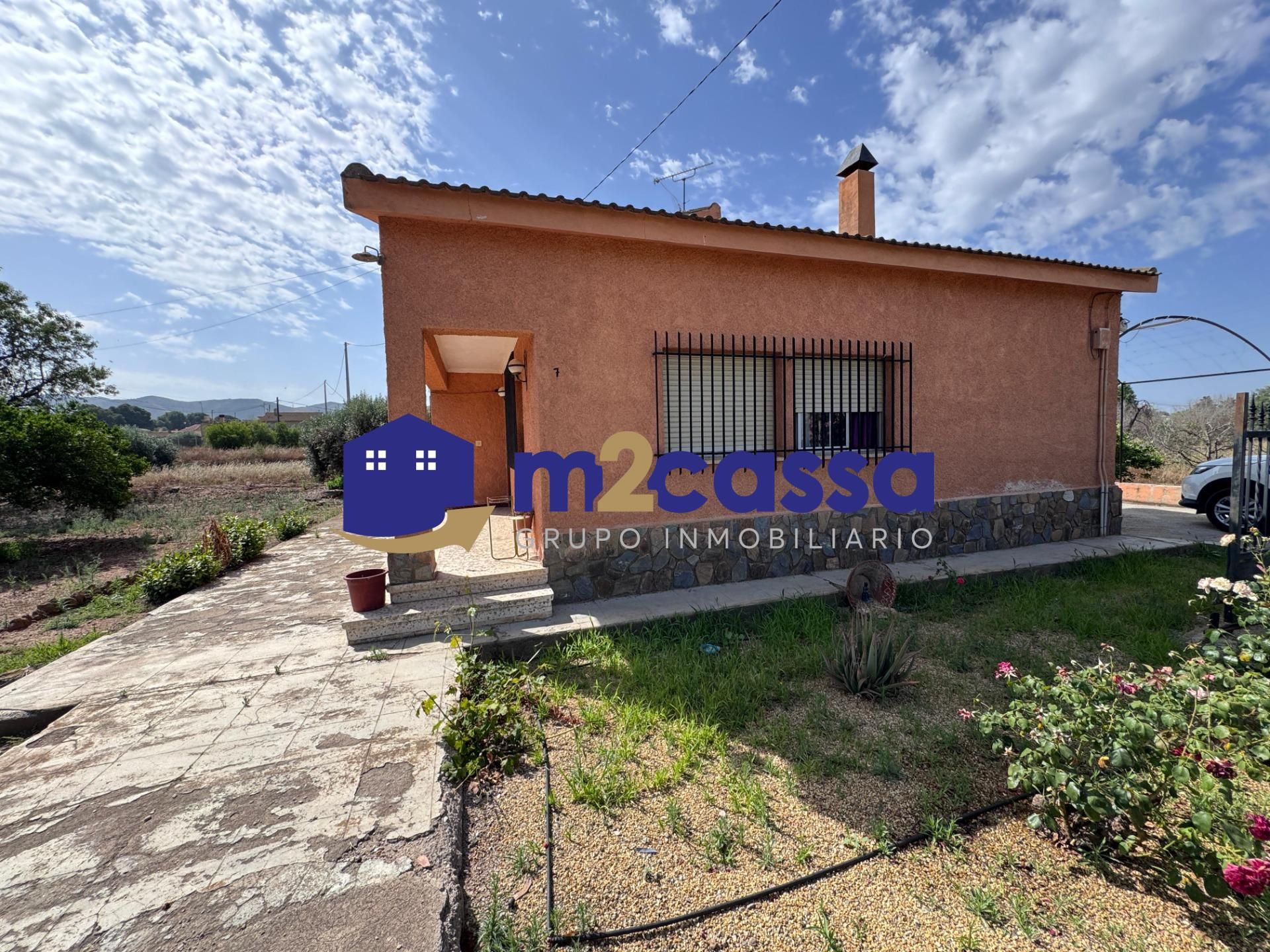 Vista exterior de Casa o xalet en venda en Lorca amb Terrassa