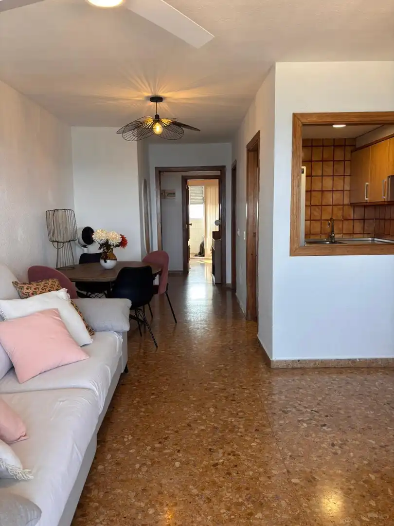 Wohnzimmer von Wohnungen zur Miete in El Puig de Santa Maria mit Möbliert und Gemeinschaftspool