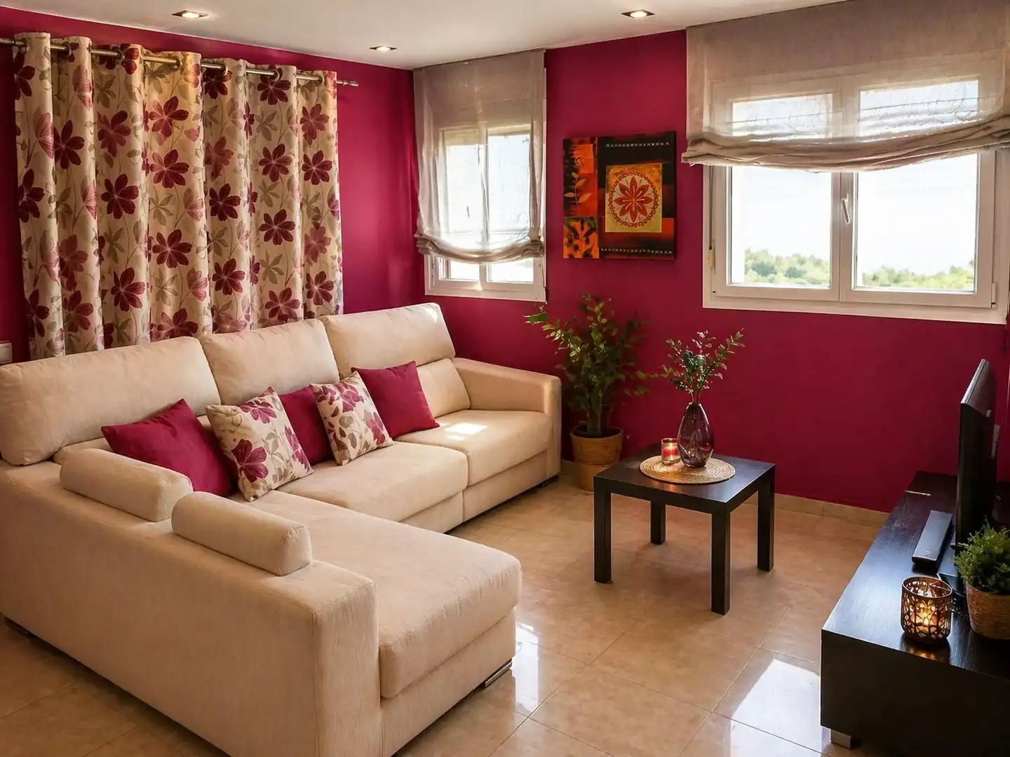 Living room of Duplexes for sale in Manilva  with Air Conditioner, Terrace and Swimming Pool