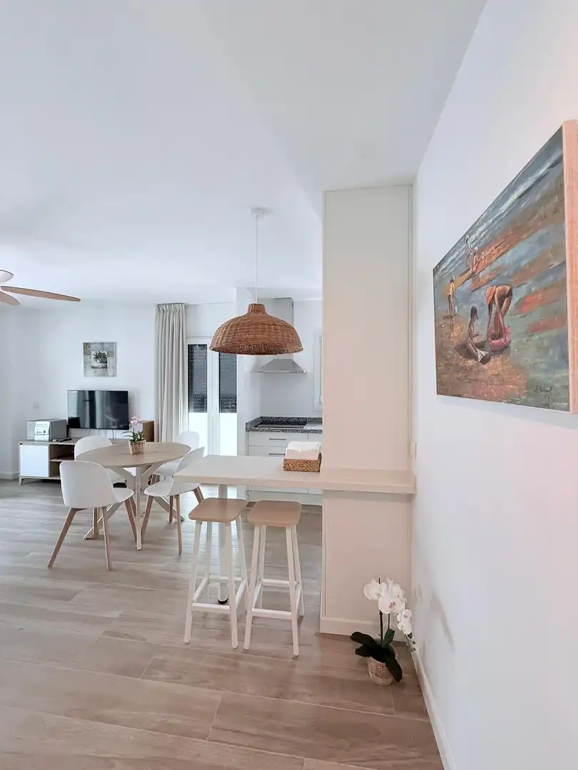 Comedor de Piso de alquiler en Vélez-Málaga con Aire acondicionado, Calefacción y Amueblado