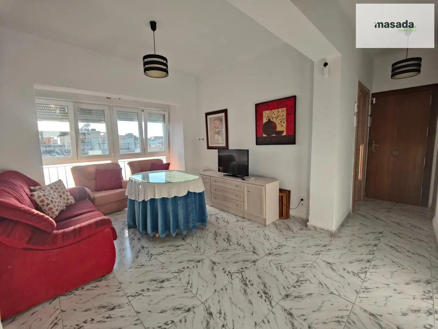 Living room of Flat for rent in Granada  with Furnished