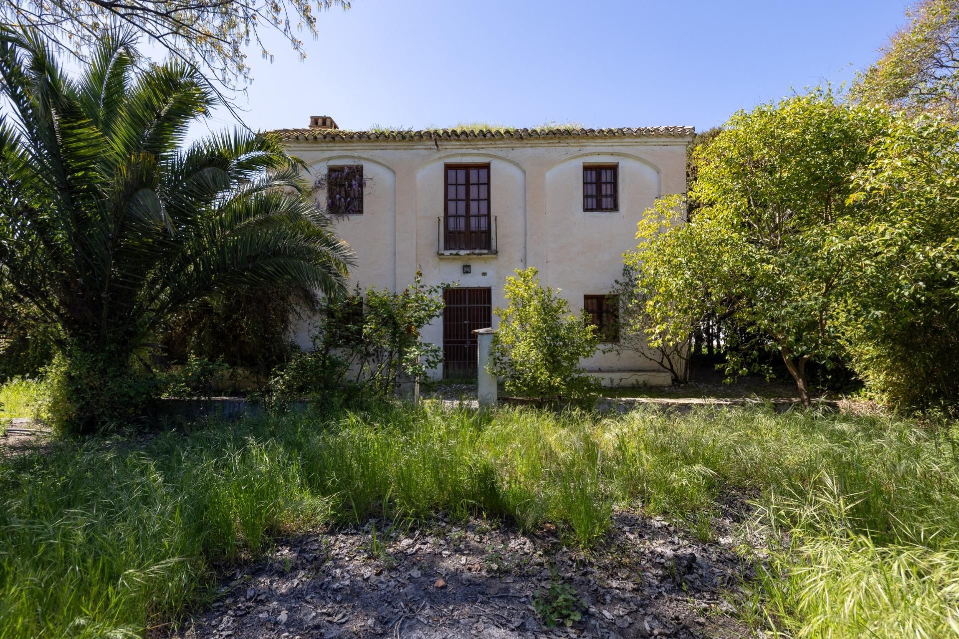 Exterior view of Country house for sale in  Granada Capital  with Private garden, Terrace and Swimming Pool