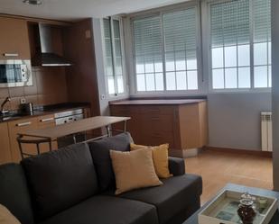 Living room of Flat to rent in  Madrid Capital  with Heating, Furnished and Oven