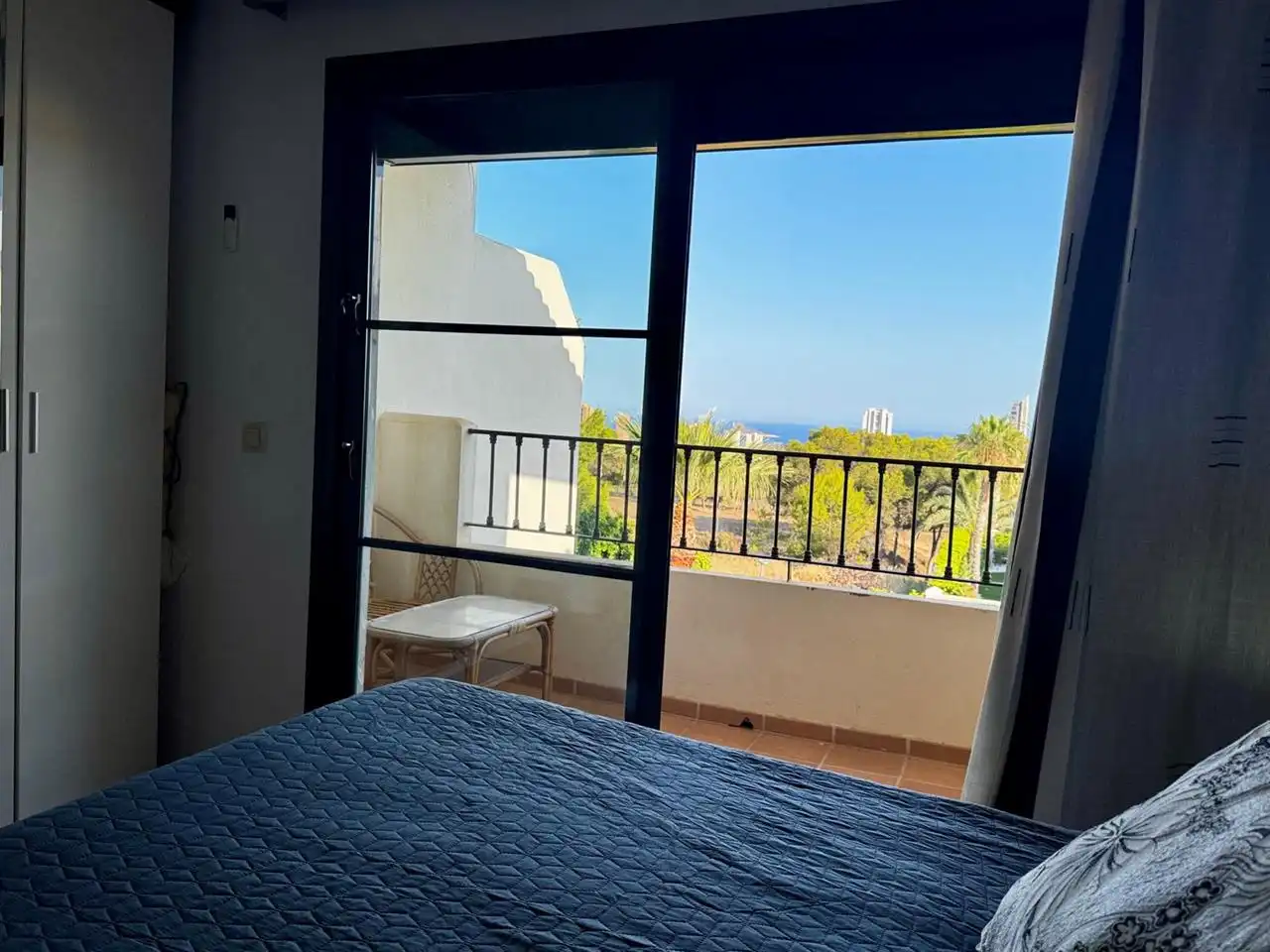 Bedroom of Houses for sale in Finestrat  with Air Conditioner, Private garden and Swimming Pool