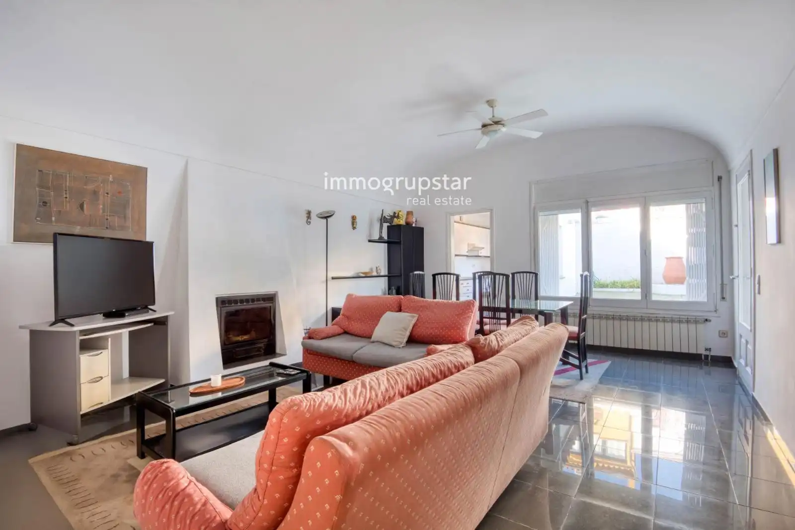 Sala de estar de Casa o chalet en venta en Palafrugell con Calefacción, Trastero y Amueblado