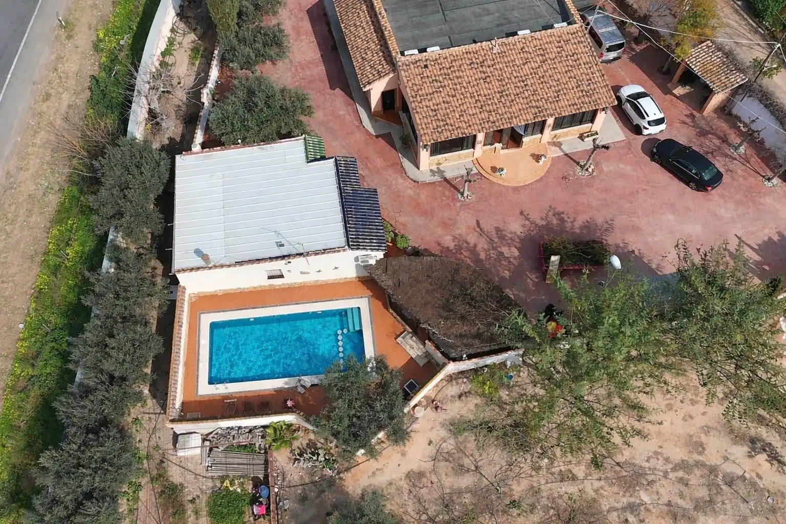 Vista exterior de Casa o chalet en venta en Cartagena con Aire acondicionado, Jardín privado y Amueblado