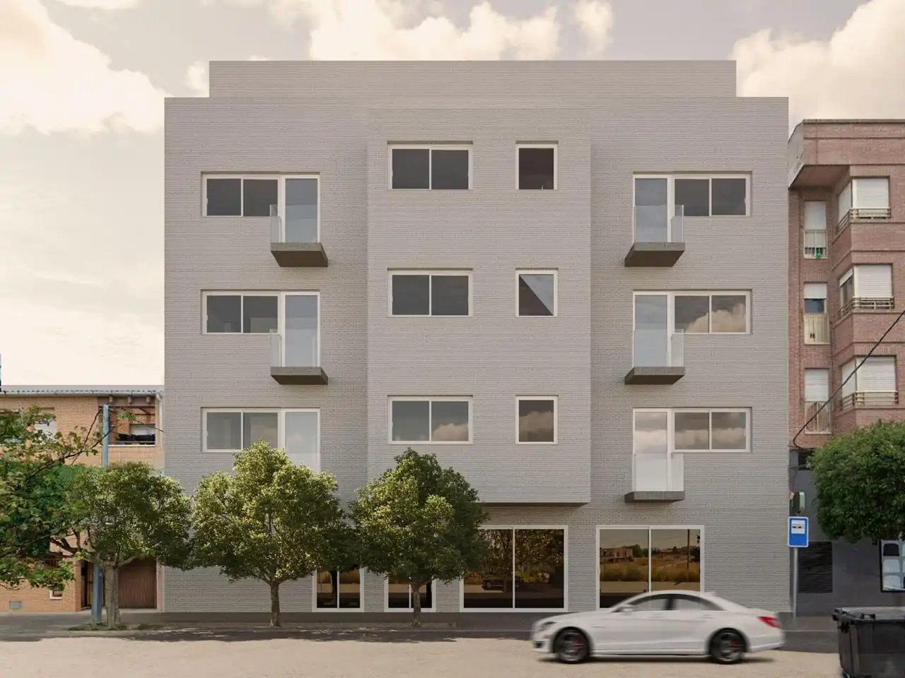 Exterior view of Flat for sale in Villena