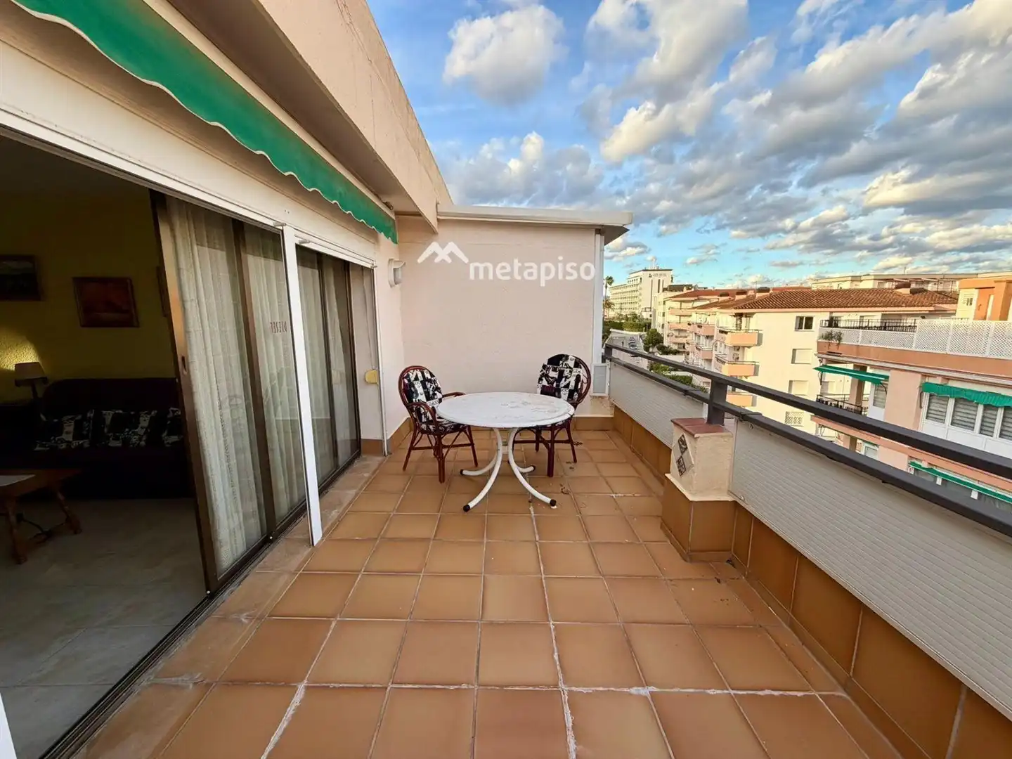 Terrasse von Dachboden zum Verkauf in El Vendrell mit Klimaanlage, Heizung und Terrasse