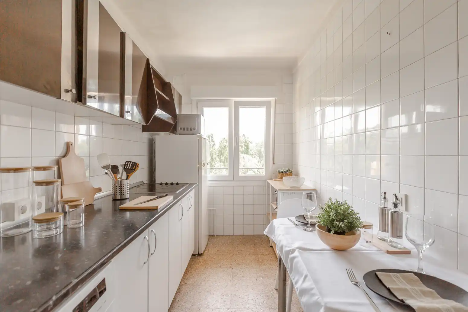 Cocina de Piso en venta en  Pamplona / Iruña con Calefacción, Parquet y Balcón