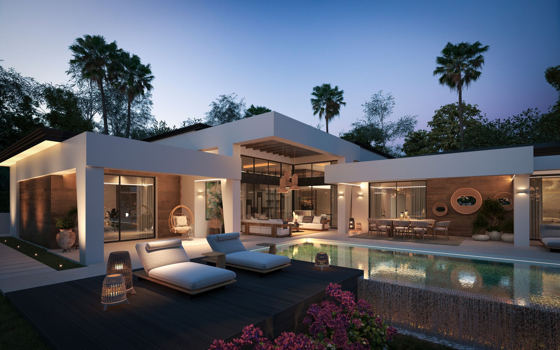 Terrassa de Casa o xalet en venda en Marbella amb Aire condicionat, Jardí privat i Terrassa
