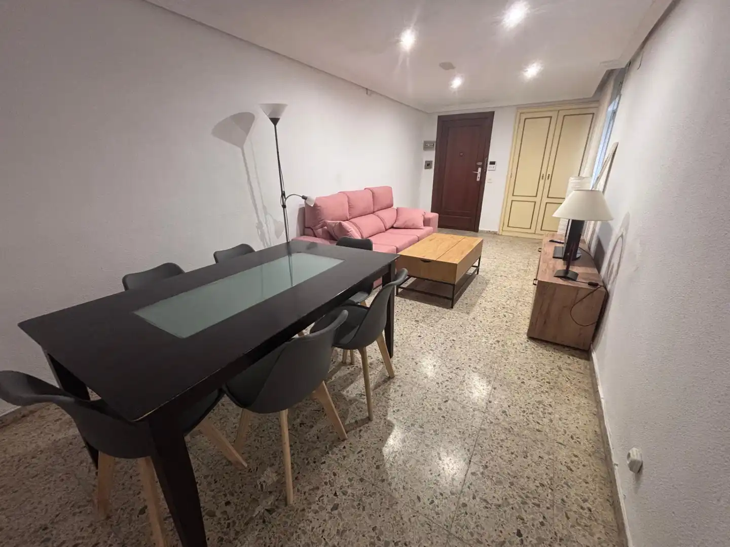 Sala d'estar de Pis de lloguer en Salamanca amb Moblat