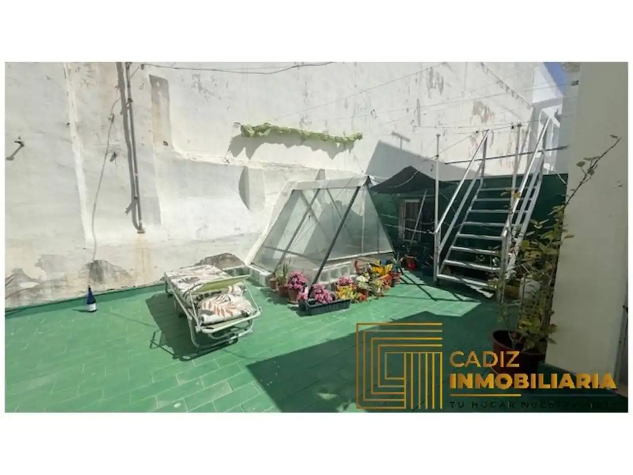 Jardín de Dúplex en venta en Cádiz con Aire acondicionado y Trastero