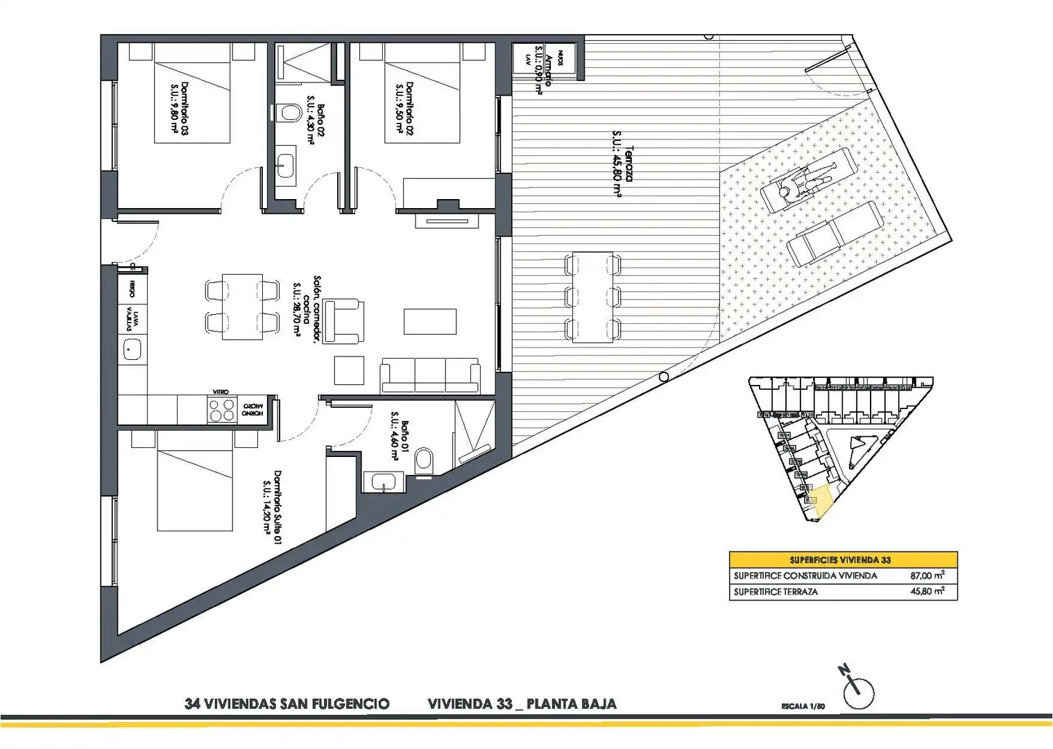 Bungalow con piscina en venta en Calle Infanta Leonor, 49, imagen 51