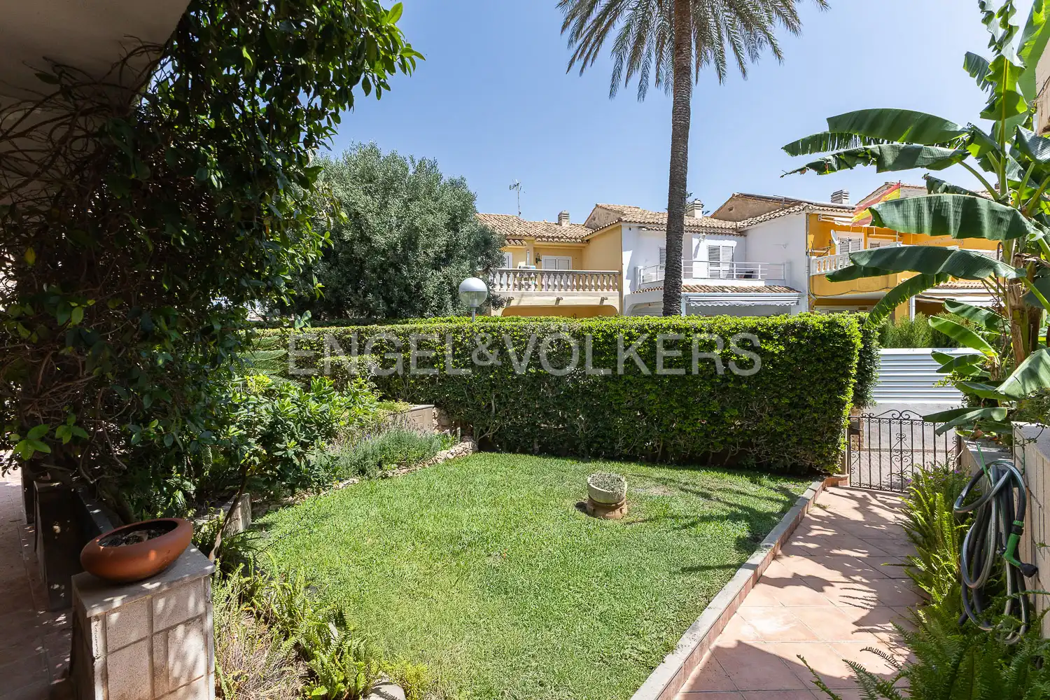 Garden of Houses for sale in El Puig de Santa Maria  with Air Conditioner, Heating and Private garden