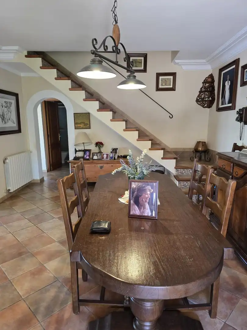 Esszimmer von Haus oder Chalet zum Verkauf in Campanet mit Klimaanlage, Heizung und Privatgarten