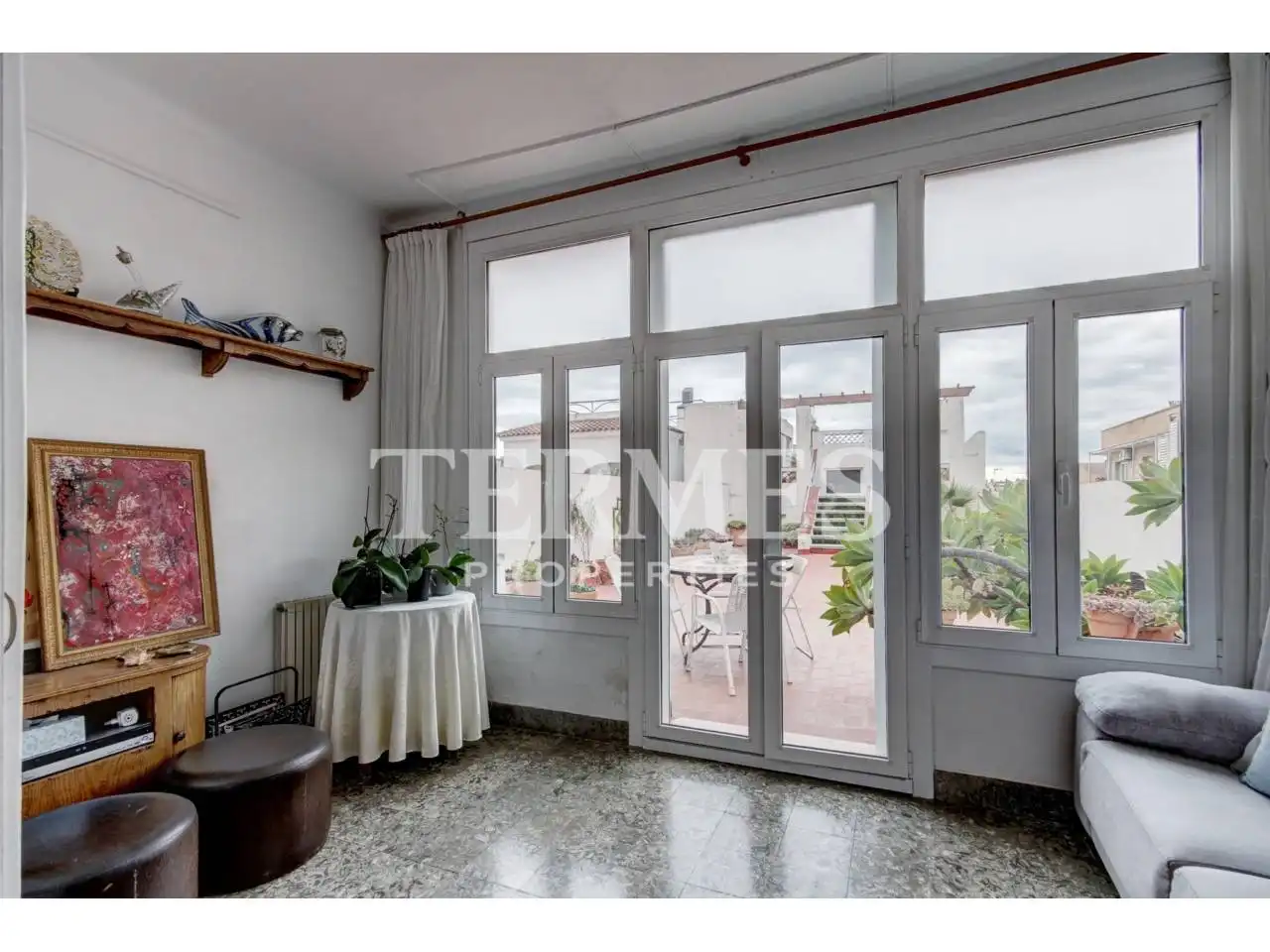 Habitación de Casa adosada en venta en Mataró con Aire acondicionado, Calefacción y Jardín privado