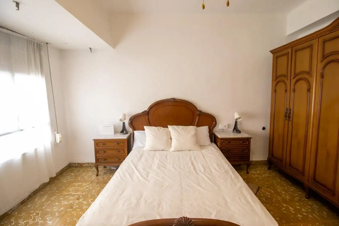 Bedroom of Flat for rent in Valencia  with Terrace and Furnished