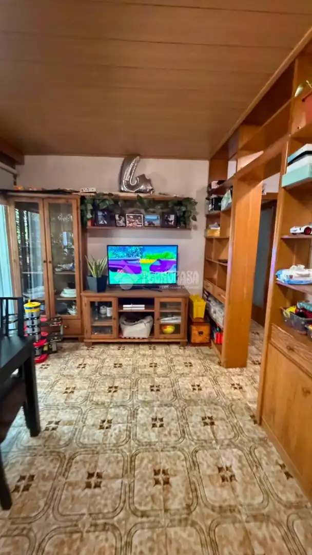 Sala de estar de Piso en venta en Barcelona con Calefacción y Balcón