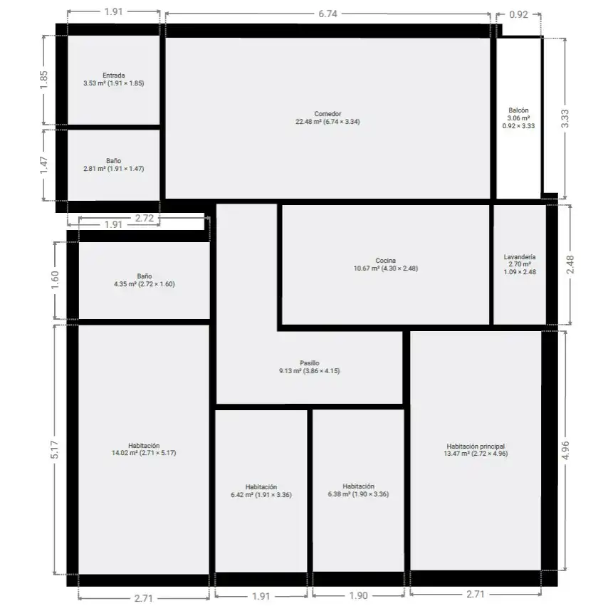 Flat with terrace for sale in MARINA, imagen 17