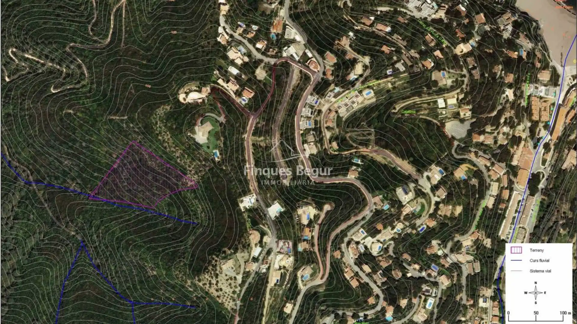 Terreno en venta en Begur