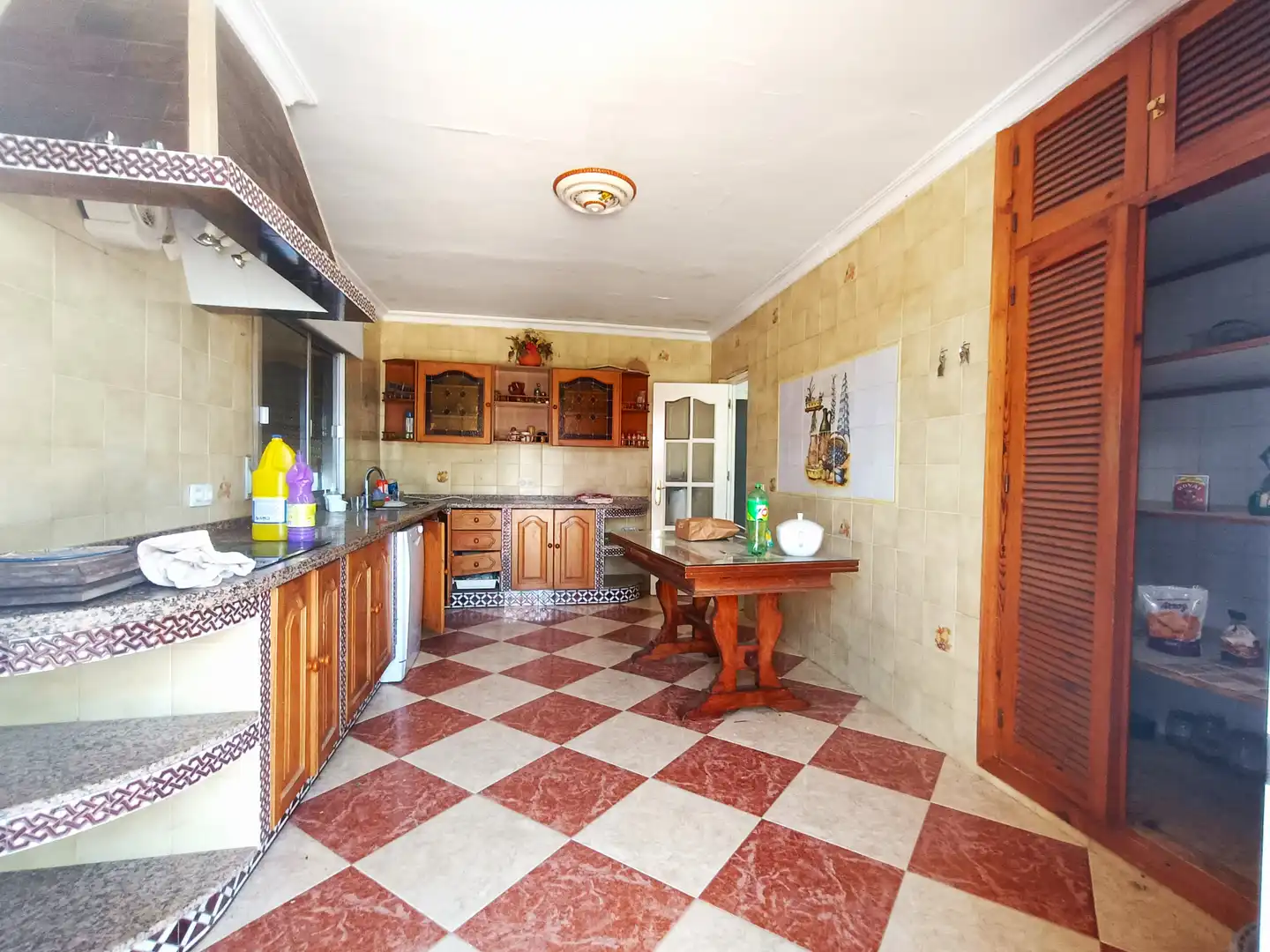 Cocina de Casa o chalet en venta en Espartinas con Aire acondicionado, Jardín privado y Terraza