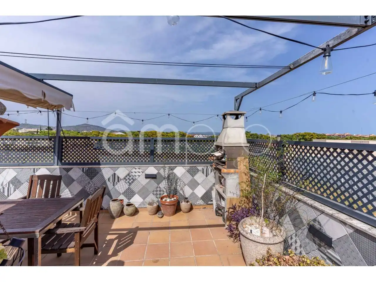 Terraza de Dúplex en venta en Vilanova i la Geltrú con Terraza, Balcón y Alarma