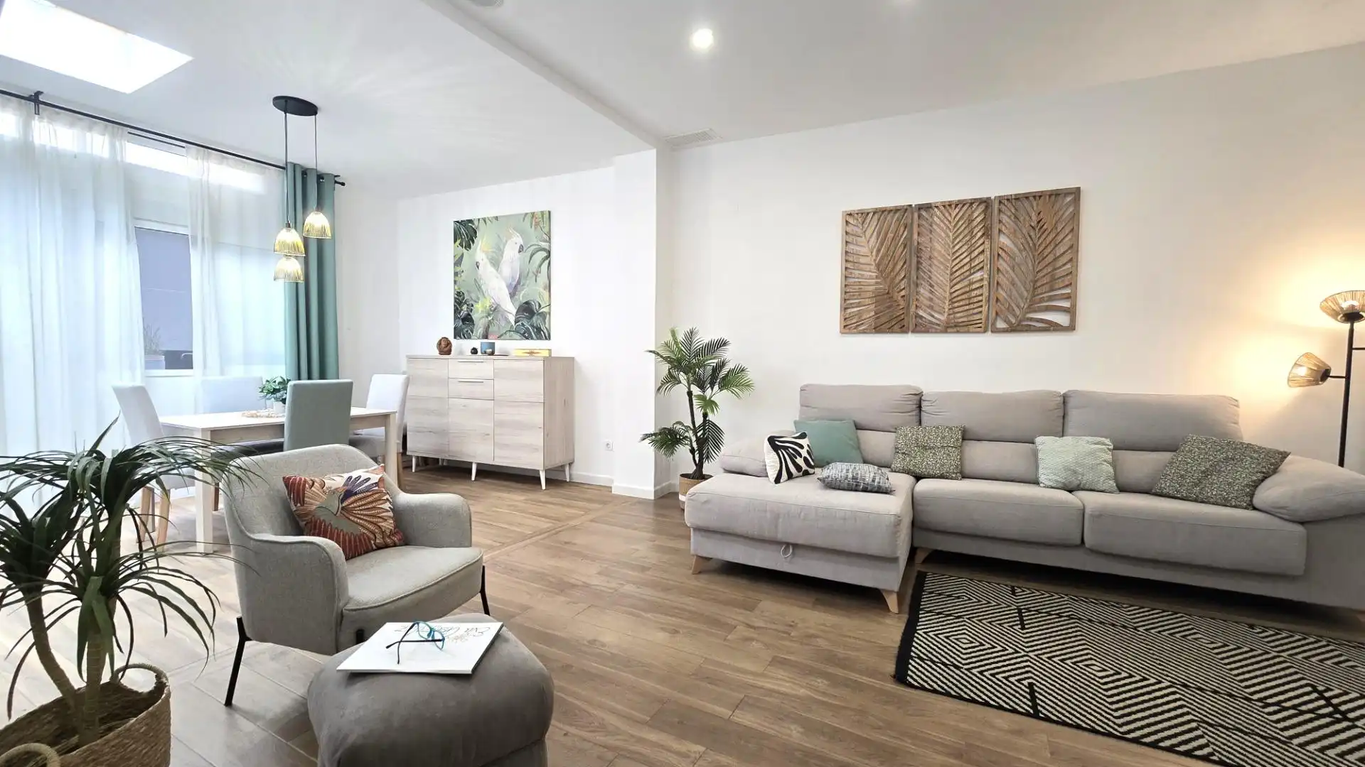 Sala de estar de Casa o chalet en venta en Paterna con Aire acondicionado, Calefacción y Terraza