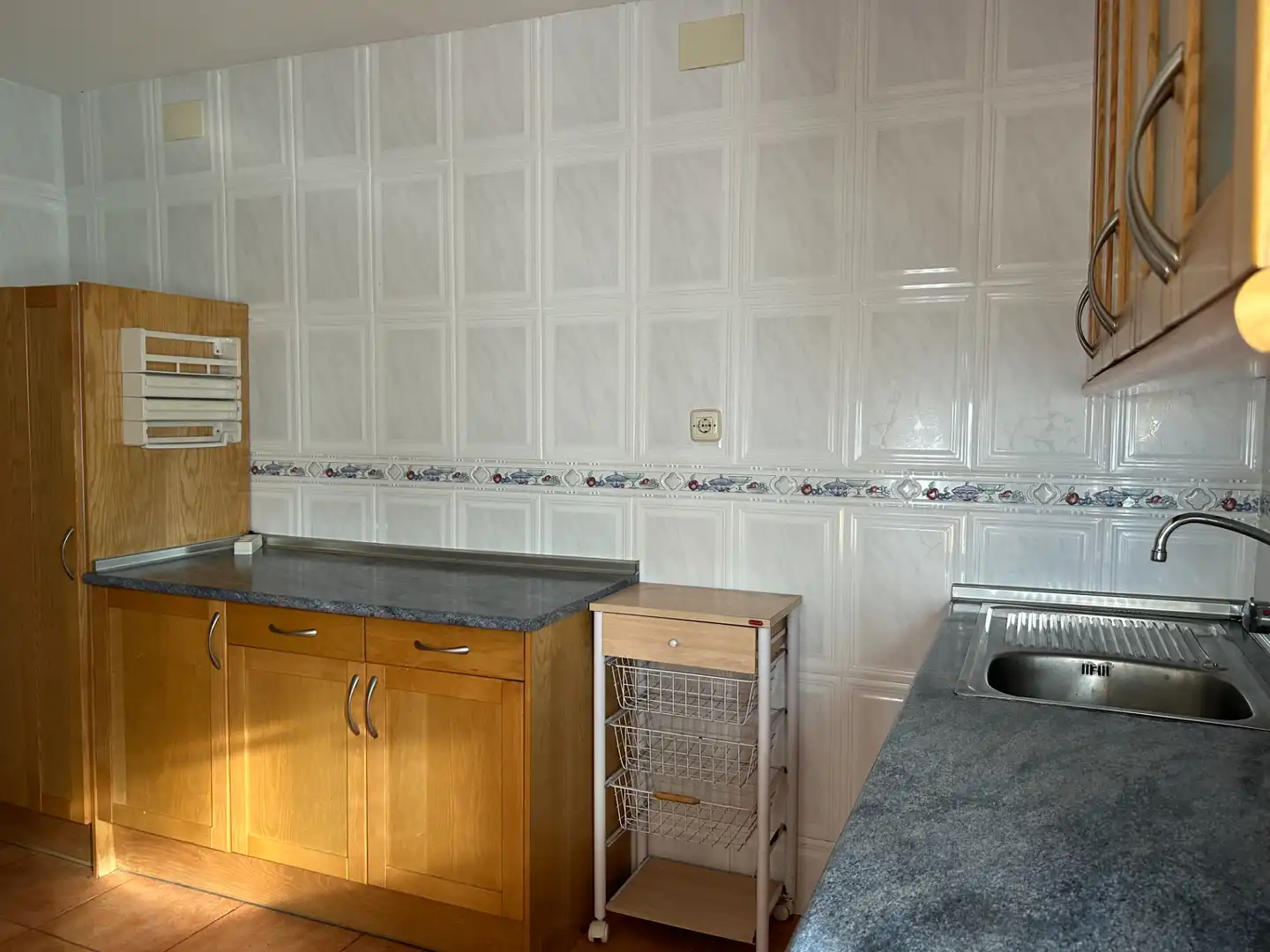 Cocina de Finca rústica en venta en Navas del Rey con Calefacción, Jardín privado y Terraza