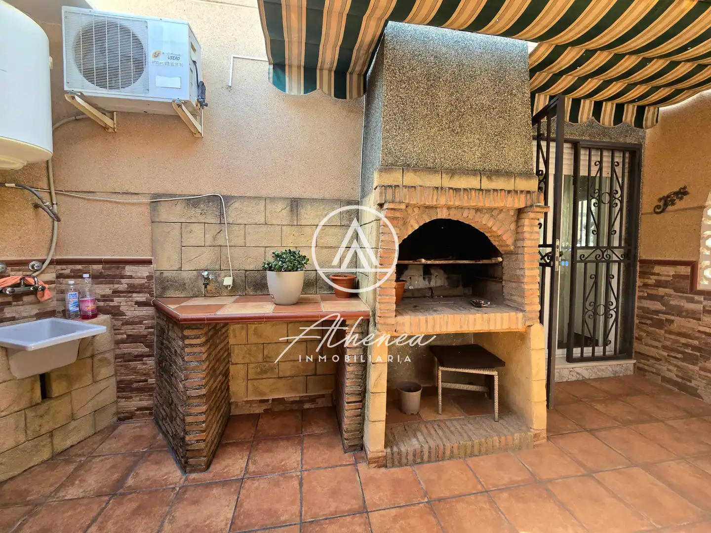 Jardín de Casa adosada en venta en Vícar con Aire acondicionado, Calefacción y Terraza