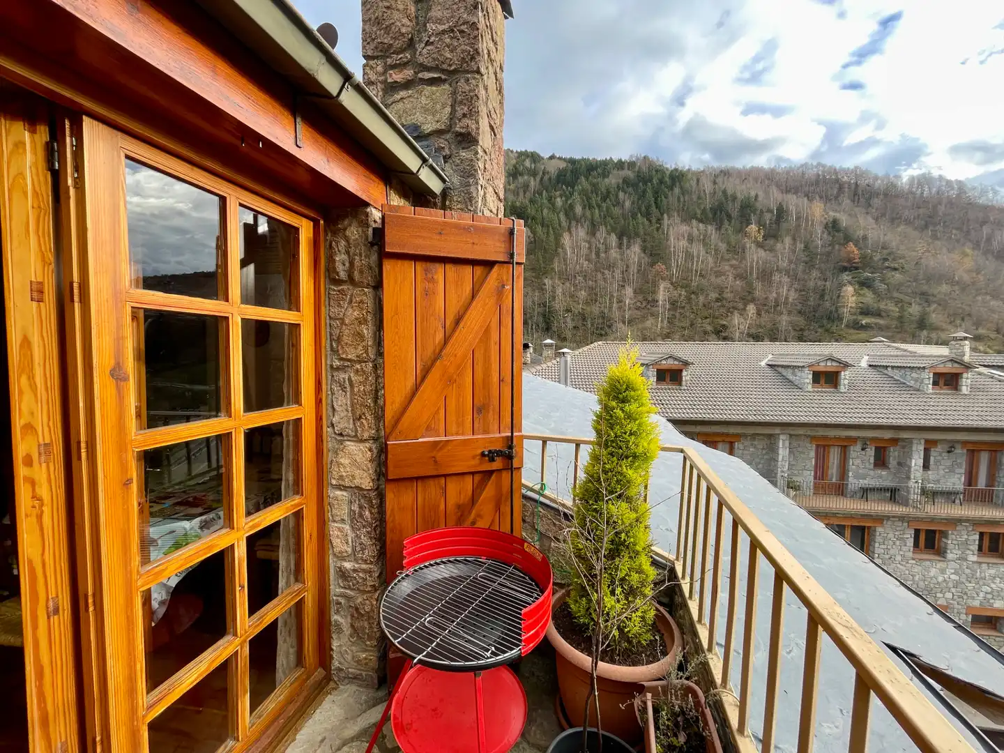 Terraza de Ático en venta en Setcases con Calefacción, Terraza y Amueblado