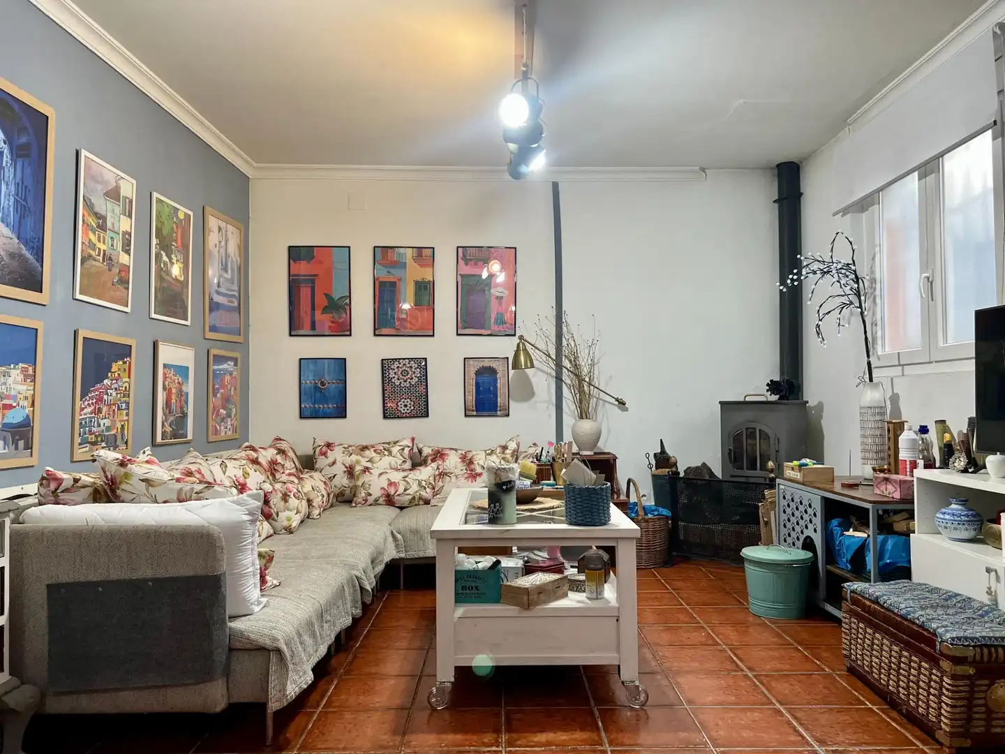 Living room of Detached homes for sale in Córdoba  with Air Conditioner, Heating and Terrace