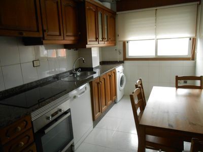 Kitchen of Flat to rent in Oleiros  with Heating and Furnished
