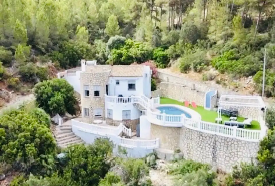 Exterior view of Houses for rent in Dénia  with Air Conditioner, Heating and Private garden