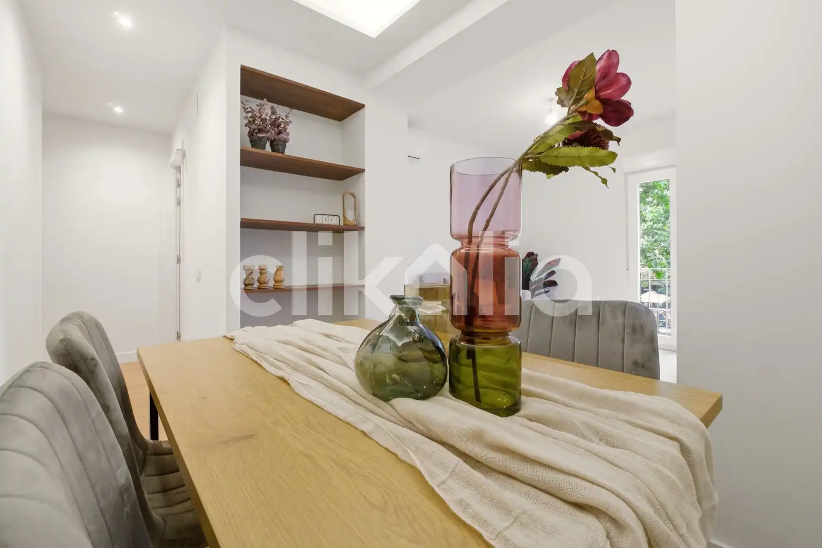 Esszimmer von Wohnung zum Verkauf in Madrid mit Klimaanlage, Heizung und Terrasse