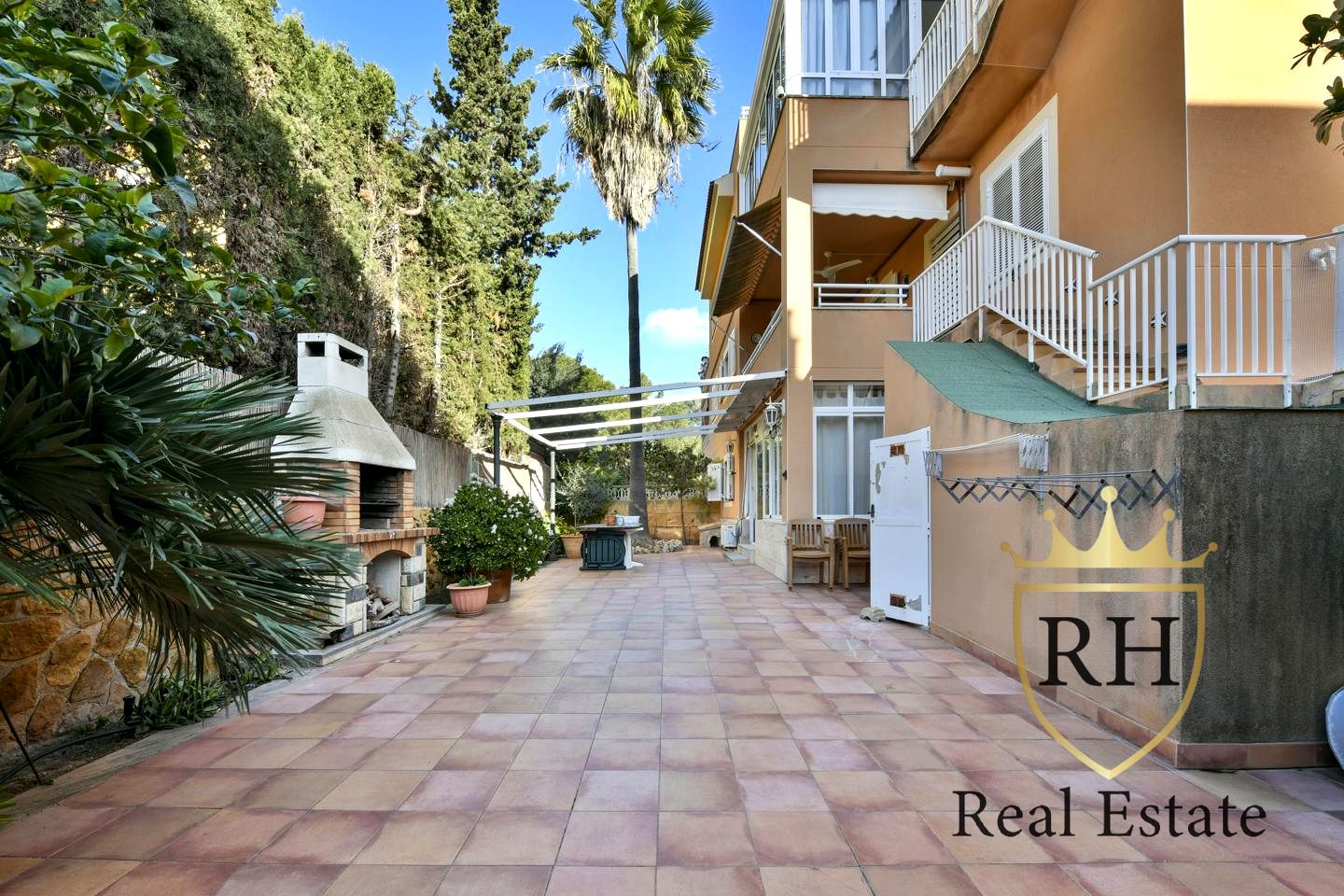 Vista exterior de Planta baja en venta en Calvià con Aire acondicionado y Terraza