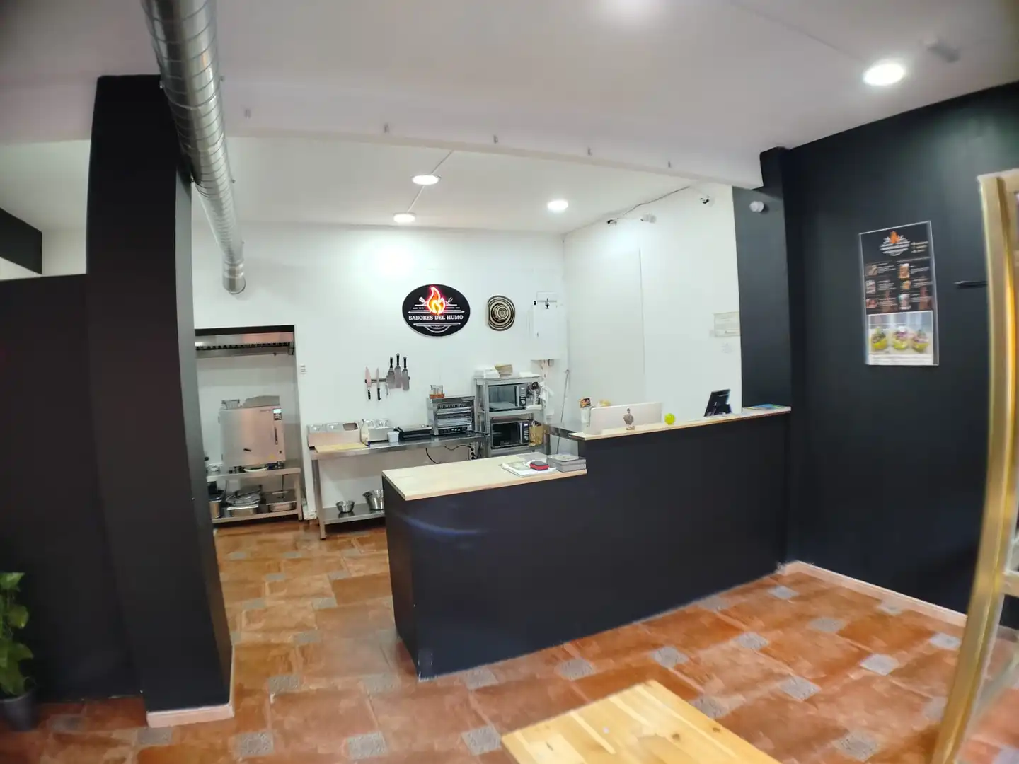 Cocina de Local en traspaso en Parla con Aire acondicionado, Calefacción y Amueblado