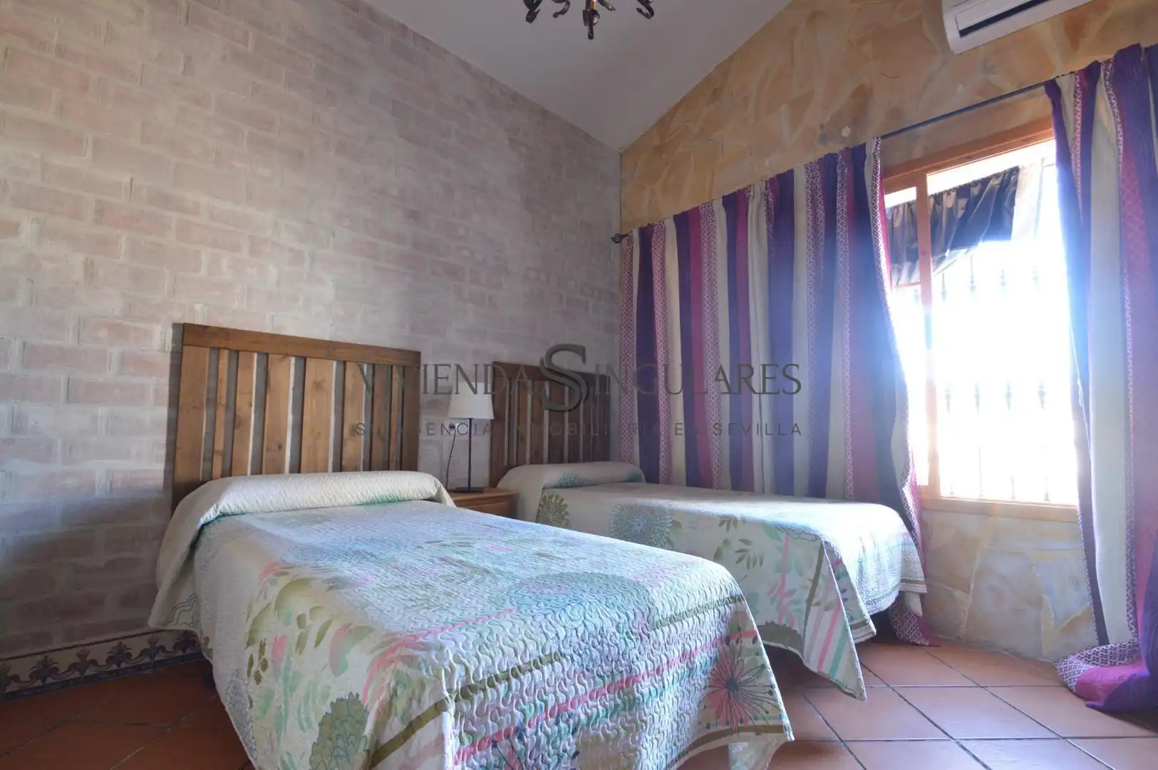 Bedroom of Houses for sale in Arroyomolinos de León  with Air Conditioner, Terrace and Furnished